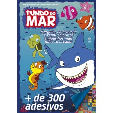 Fundo Do Mar - Megaprancheta Para Colorir Com Adesivos