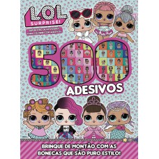 Lol Surprise - Superlivro De Atividades Para Colorir Com Adesivos