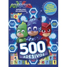 Pj Mask - Superlivro De Adesivos: Muitas Atividades Incríveis Para Brincar De Montão!