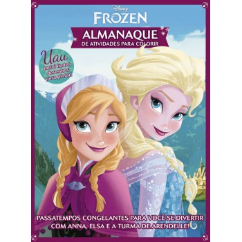 Disney - Frozen - Almanaque De Atividades Para Colorir