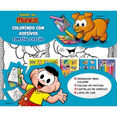 Turma da Mônica Colorindo com Adesivos Especial – Cascão