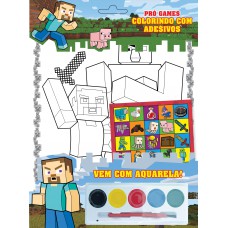 Pró Games - Colorindo Com Adesivos