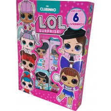 Lol Surprise - Meu Clubinho Box Com 6 Livrinhos