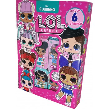 Lol Surprise - Meu Clubinho Box Com 6 Livrinhos