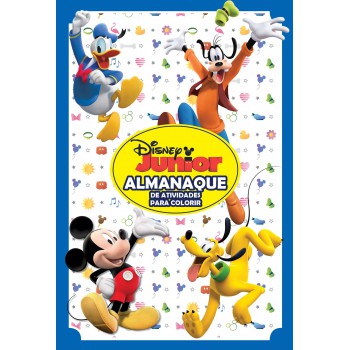 Disney Junior Almanaque De Atividades Para Colorir