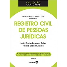 Registro Civil De Pessoas Jurídicas - 2ª Edição De 2017