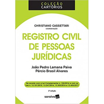 Registro Civil De Pessoas Jurídicas - 2ª Edição De 2017