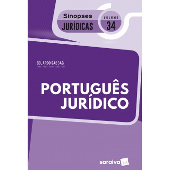 Sinopses Jurídicas: Português Jurídico - 2ª Edição De 2018