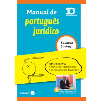 Manual De Português Jurídico - 10ª Edição De 2018