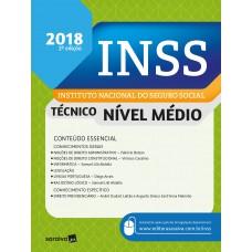 Inss : Instituto Nacional Do Seguro Social - 2ª Edição De 2018: Técnico Do Seguro Social