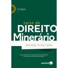 Curso De Direito Minerário - 3ª Edição De 2018