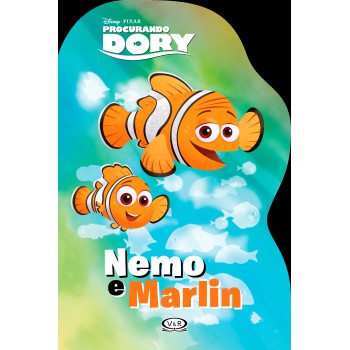 Nemo E Marlin (procurando Dory) - Livro Recortado