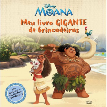 Moana: Meu Livro Gigante De Brincadeiras