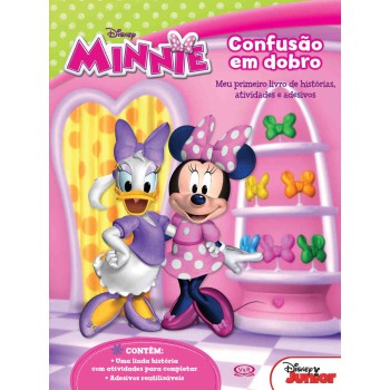 Confusão Em Dobro: Meu Primeiro Livro De Histórias, Atividades E Adesivos (minnie)