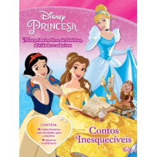 Contos Inesquecíveis: Meu Primeiro Livro De Histórias, Atividades E Adesivos (princesas)