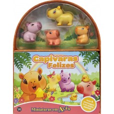 Miniaturas Em Ação - Capivaras Felizes