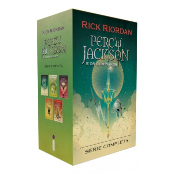 Box Percy Jackson E Os Olimpianos - Nova Edição