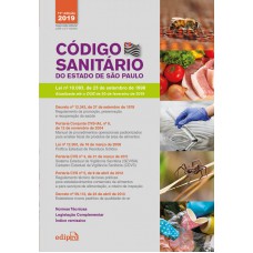 Código Sanitário Do Estado De São Paulo: Lei Nº 10.083, De 23 De Setembro De 1998