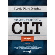 Comentários à Clt - 22ª Edição De 2019