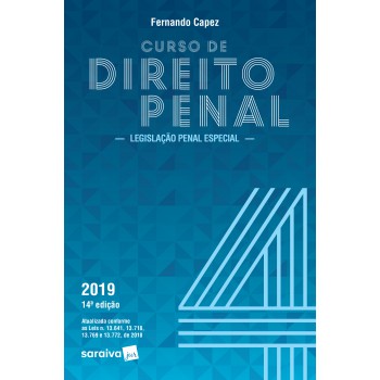 Curso De Direito Penal : Legislação Penal Especial - 14ª Edição De 2019