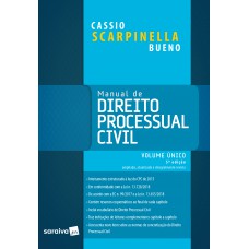 Manual De Direito Processual Civil - 5ª Edição De 2019