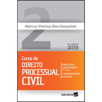 Novo Curso De Direito Processual Civil 2 - 15ª Edição De 2019