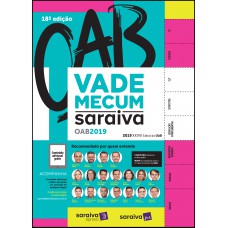 Vade Mecum Saraiva Oab - 18ª Edição De 2019