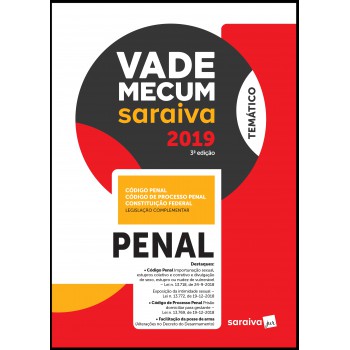 Vade Mecum Penal - 3ª Edição De 2019