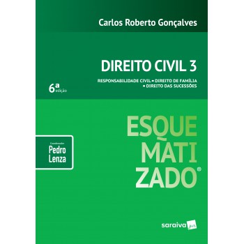 Direito Civil Esquematizado® : Responsabilidade Civil : Direito De Família : Direito Das Sucessões - 6ª Edição De 2019