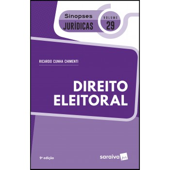 Sinopses Jurídicas: Direito Eleitoral - 8ª Edição De 2019