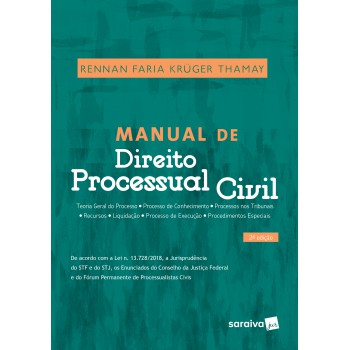 Manual De Direito Processual Civil - 2ª Edição De 2019