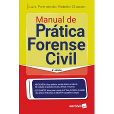 Manual De Prática Forense Civil - 6ª Edição De 2019