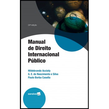 Manual De Direito Internacional Público - 24ª Edição De 2018