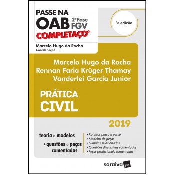 Completaço® Oab 2ª Fase : Prática Civil - 3ª Edição De 2019