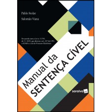 Manual Da Sentença Cível - 1ª Edição De 2019