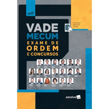 Vade Mecum Exame De Ordem E Concursos - 1ª Edição De 2019