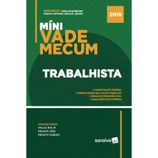 Míni Vade Mecum Trabalhista - 1ª Edição De 2019