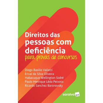 Direitos Das Pessoas Com Deficiência Para Provas De Concursos - 1ª Edição De 2019