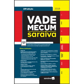 Vade Mecum Saraiva : Tradicional - 28ª Edição De 2019