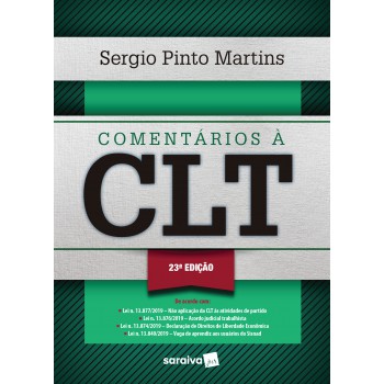 Comentários à Clt - 23ª Edição 2020