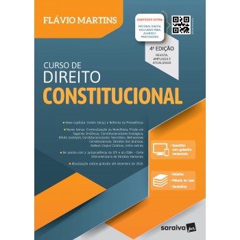 Curso De Direito Constitucional - 4ª Ed. 2020