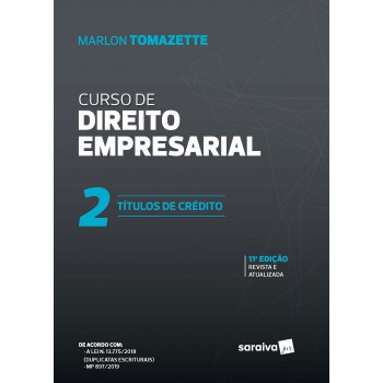 Curso De Direitos Empresarial - Vol. 2 - 11ª Edição De 2020