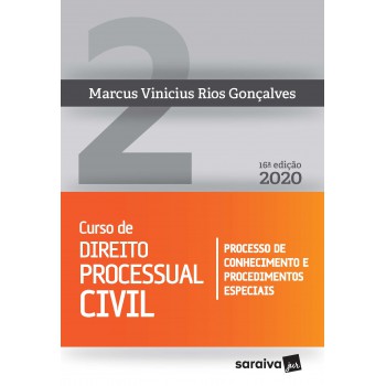 Curso De Direito Processual Civil - Vol. 2 - 16ª Edição De 2020