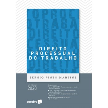 Direito Processual Do Trabalho - 42ª Ed. 2020