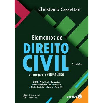 Elementos De Direito Civil - 8ª Ed. 2020