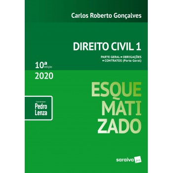 Direito Civil Esquematizado - Vol.1 - 10ª Edição 2020