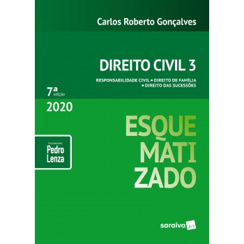 Direito Civil Esquematizado - Vol.3 - 7ª Edição 2020