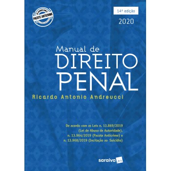 Manual De Direito Penal- 14ª Edição De 2020