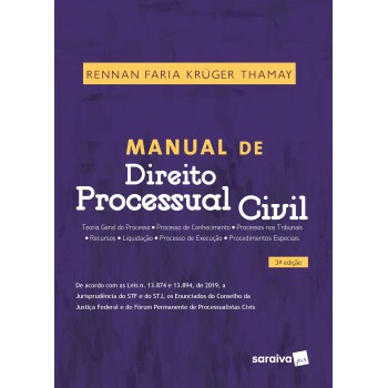 Manual De Direito Processual Civil - 3ª Edição 2020