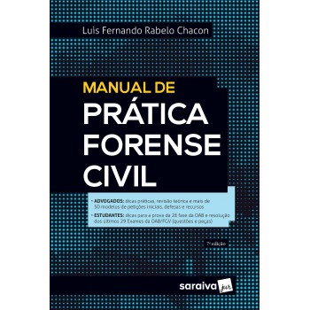 Manual De Prática Forense Civil - 7ª Ed. 2020